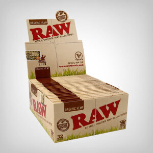 RAW Organic King Size Slim Rolling Papers (50pcs Box)