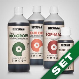BioBizz nutrients kit for soil + hydroponic