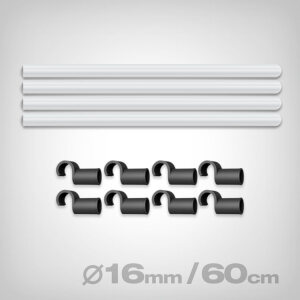 GrowPRO Space Booster Pole Set 60cm, 16mm