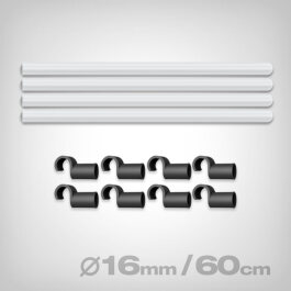 GrowPRO Space Booster Pole Set 60cm, 16mm