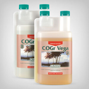 Canna COGr Vega A & B, 2x1 litre growth fertiliser
