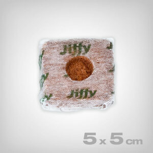 Jiffy coco coir block, 5x5cm