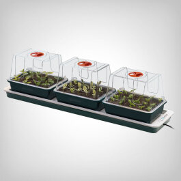 Garland trio window sill propagator, heated, 76x18,5x20,5cm