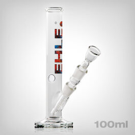 EHLE. Bong Lava straight, 100ml, incl. downstem, joint 14,5