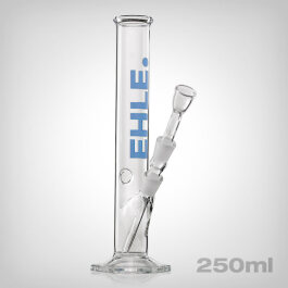 EHLE. Bong straight, 250ml, incl. downstem, joint 14,5,...
