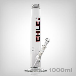 EHLE. Bong straight, 1 Liter, incl. downstem, joint 18,8,...