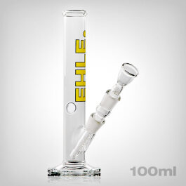 EHLE. Bong straight, 100ml, incl. downstem, joint 14,5,...