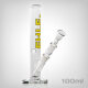 EHLE. Bong straight, 100ml, incl. downstem, joint 14,5, yellow