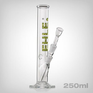 EHLE. Bong Leaves straight, 250ml, incl. downstem, joint 14,5