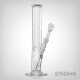 EHLE. Bong straight, 250ml, incl. downstem, joint 14,5, transparent