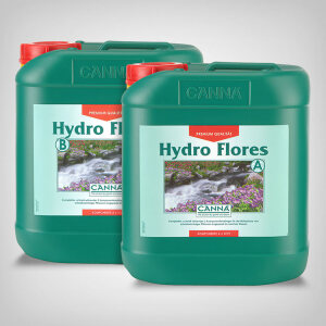 Canna Hydro Flores A & B, 2x5 litres bloom booster, SW