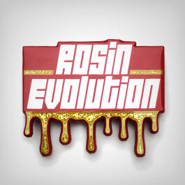 Rosin Evolution Press Magnet, Red