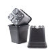 Plant pot, square/black, 14 litres