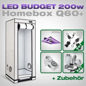 HOMEbox Q60+ LED Grow Set + 1x Lumatek ATS Pro 200W