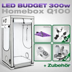 HOMEbox Q100 LED Grow Set + 1x Lumatek ATS Pro 300W