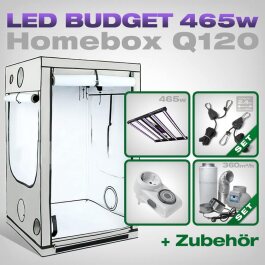 HOMEbox Q120 LED Grow Set + 1x Lumatek ZEUS 465W