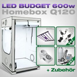 HOMEbox Q120 LED Grow Set + 1x Zeus 600W