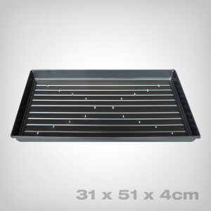 Garden tray with holes, 31x51x4cm