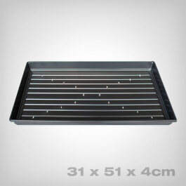 Garden tray with holes, 31x51x4cm