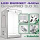 GrowPRO 3.0 XL LED Grow Set + 2x hortiONE 600