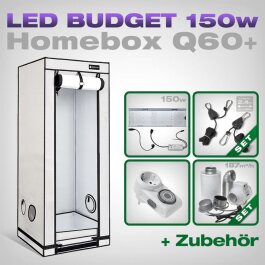 HOMEbox Q60+ LED Grow Set + 1x hortiONE 420