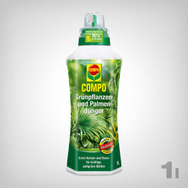 Compo Green Plant and Palm Fertiliser, 1 liter