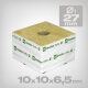 Grodan Delta rockwool cubes, 10x10x6.5cm, diagonal length: 27mm