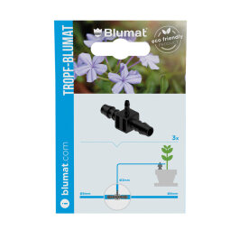 Blumat T-Piece 8-3-8 mm, 3 pcs.