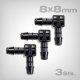 Blumat Elbow 8-8mm, 3 pcs.