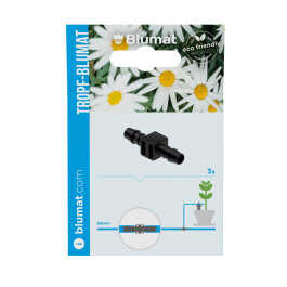 Blumat Hose Connector 8-8 mm, 3 pcs.