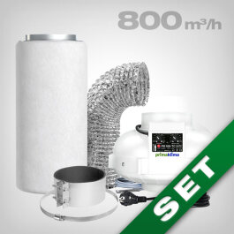Ventilation Kit 800 AC Budget Temp.