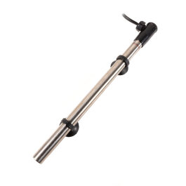 Stainless steel heating rod with thermostat and sensor, 600W