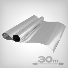 Reflection Sheeting Heavy Duty Silver 1.2m, 30m