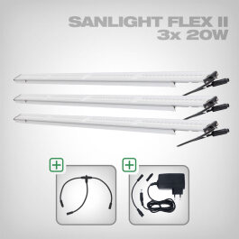 Sanlight FLEX II LED Set with power supply and cable, 3x...