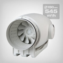 S&P duct fan TD500/150 Ecowatt, ultra-quiet
