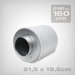 PrimaKlima carbon filter 160 m³/h, diameter 100 mm -...