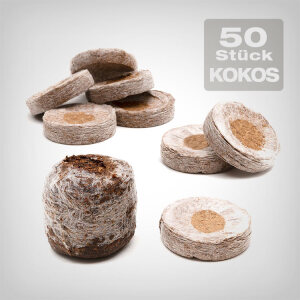 GrowPRO Coir Pellets Ø36mm, 50 pcs.