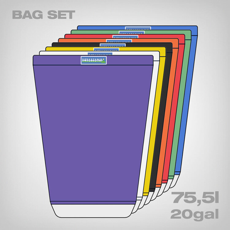 Original 5 Gallon 8 Bag Kit by BubbleBags