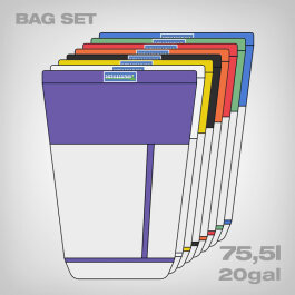 Labs Bubble Bag by BubbleMan, 8 Bag Kit, 75.5 liters (20...
