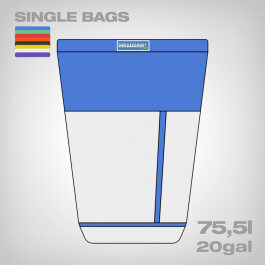 Labs Bubble Bag by BubbleMan, Single Bag, 75.5 liters (20...