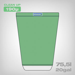 Lite Bubble Bag by BubbleMan, Single Bag, 75.5 liters (20 gal), 190 μm