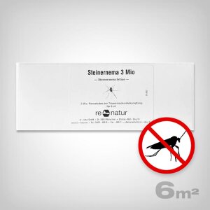 Nematoden Steinernema against Fungus Gnats, 3 mio. for 6m²