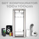 Grow tent kit configurator 100x100