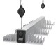 GrowPRO Easy Rollers set, infinitely adjustable, 2 pieces.