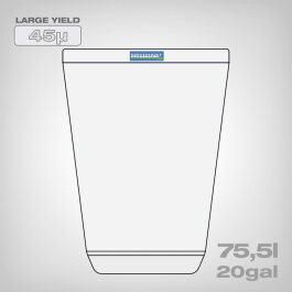 Original Bubble Bag by BubbleMan, Single Bag, 75.5 liters (20 gal), 45 μm