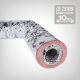 Sonodec insulated flexible ducting, 10 metres, diameter 315mm