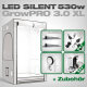 Grow Tent Complete Kit LED GrowPRO XL + 2x EVO 4-120 1.5