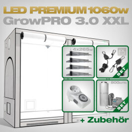 GrowPRO 3.0 XXL LED Grow Set + 4x EVO 4-120 1.5