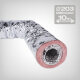 Sonodec insulated flexible ducting, 10 metres, diameter 203mm