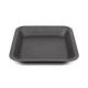 Plant pot saucer, square, approx. 23x23 cm